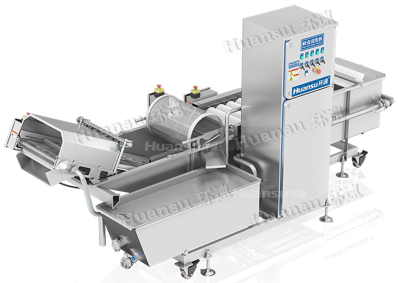 商用果蔬清洗機(jī)，有效清洗多種雜質(zhì)