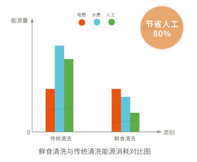 環(huán)速食材批量清洗機，快速洗凈食材！