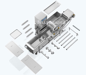 可拆卸設計-環(huán)速鮮食清洗機
